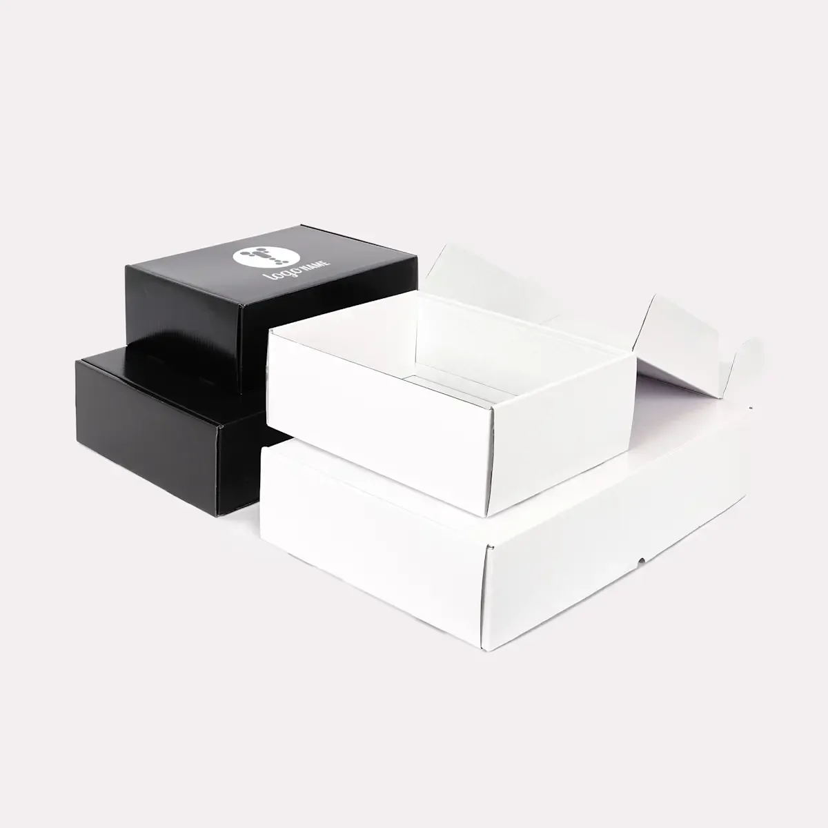 Foodbox met bedrukking – stevige E-golf kartonnen meeneemdoos