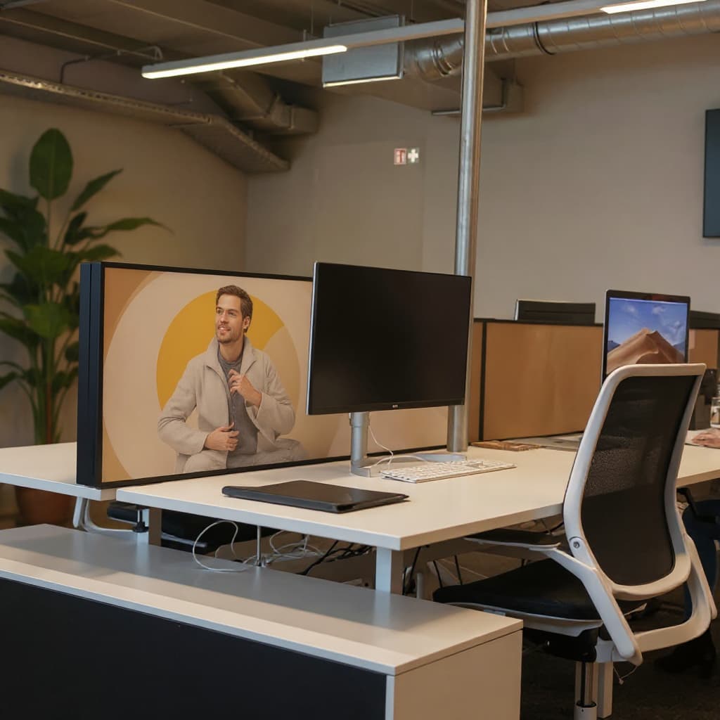 Akoestisch bureauscherm bedrukken met jouw ontwerp